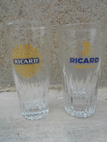 Lot verres ricard - de, 2