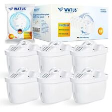 Cartouche Filtre à Eau Watus, Compatible avec Brita Carafe Filtrante, Remplaceme