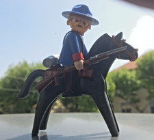 PLAYMOBIL NORDISTE CHEVAL ARMES WESTERN SUDISTE FAR WEST  CAVALERIE RÉGIMENT