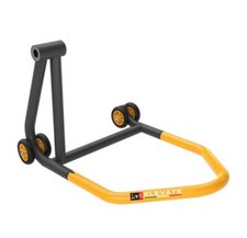 Lève moto/béquille atelier arrière mono bras - noir/jaune (livré en boite) LV8