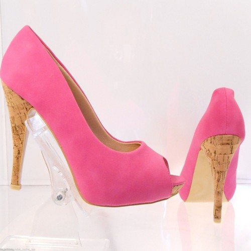 Escarpin talon haut liege - escarpin,