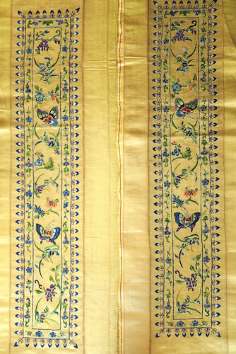 Broderie chinois soie bordé - chinois,