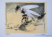 Régis LOISEL :  La fée clochette, Lithographie signée au crayon, 2005