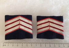 SAPEURS POMPIERS - paire de fourreaux d’épaules CAPORAL CHEF POMPIER