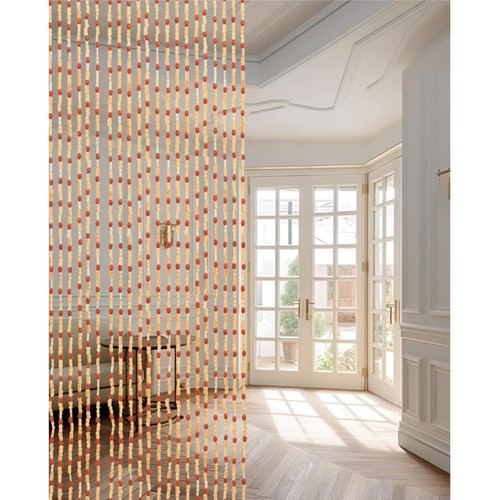 Rideau perles bois - en,