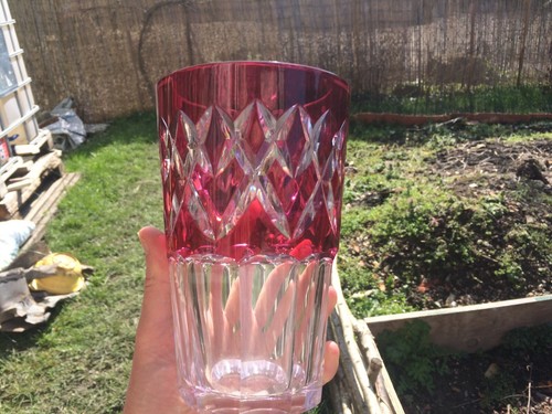 Jolie vase cristal val - vase,