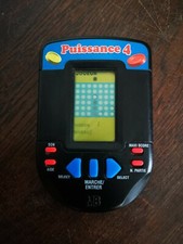 Vintage 1996 Jeu Électronique PUISSANCE 4 Hasbro MB Fonctionnel Console De Poche