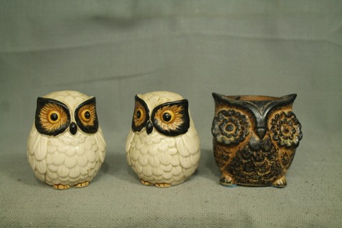 Lot vintage owl - vintage, ceramic