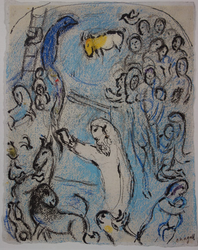 Marc chagall arche de noé - marc, :