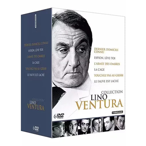 Coffret dvd lino ventura 5 - coffret,