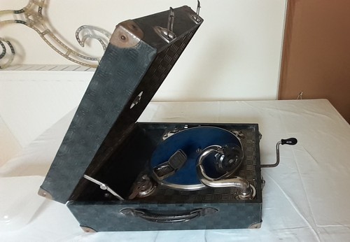 Gramophone valise marque - gramophone-valise,,