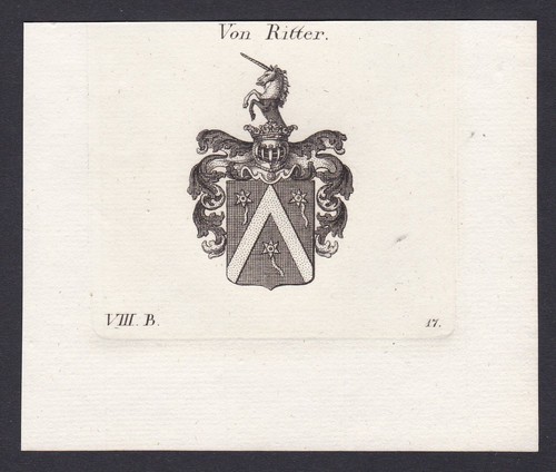 1820 écu chevalier - 1820, blason