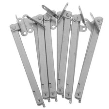 6 Pcs Quincaillerie De Placards Chiffés Support Du Couvercle Charnière Pliable