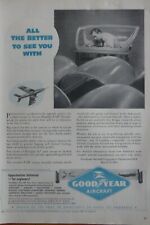 8/1953 PUB GOODYEAR AIRCRAFT REPUBLIC F-84F THUNDERSTREAK CANOPIES WINDSHIELD AD