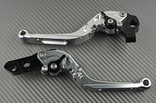 Leviers lever flip-up aluminium repliable adjustable Suzuki GSXF GSX 650 F	2008