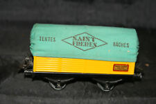 jeux jouet train électrique hornby wagon baché saint frères  meccano **