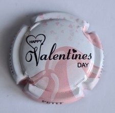 Capsules de champagne Jeroboam. Petit Ghislain Saint Valentin. Février 2023