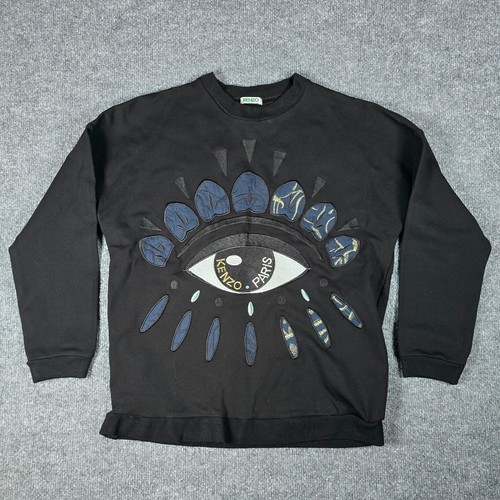 Kenzo paris black embroidered - kenzo,