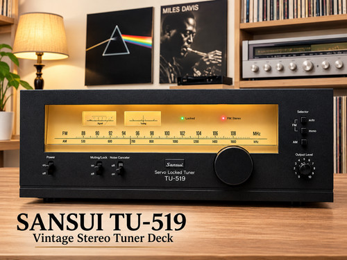 Sansui 519 rare - tu-519, 🌈rare🌈