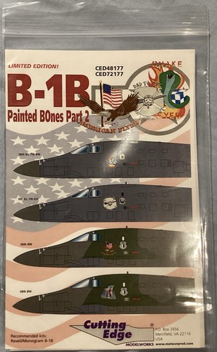 Decals cutting edge b - 1/72,