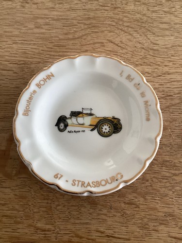 Ancien cendrier coupelle vide - cendrier,