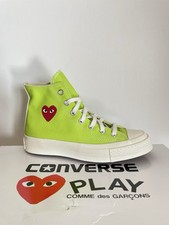 Comme des garçons Play x converse sneakers montants 168299C Chuck 70 CDG Hi 36.5
