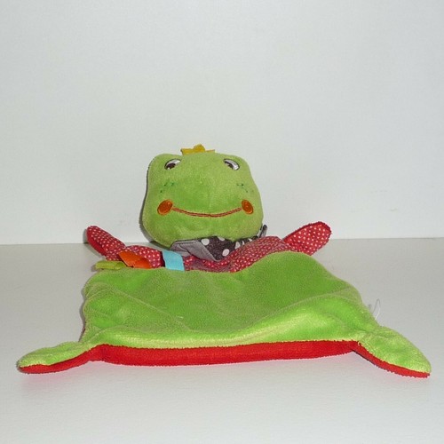 Doudou grenouille nicotoy - grenouille,
