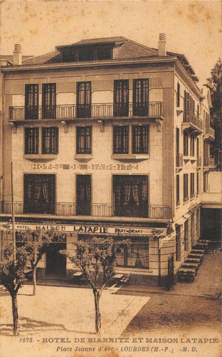 Cpa lourdes hotel de - cpa, 65