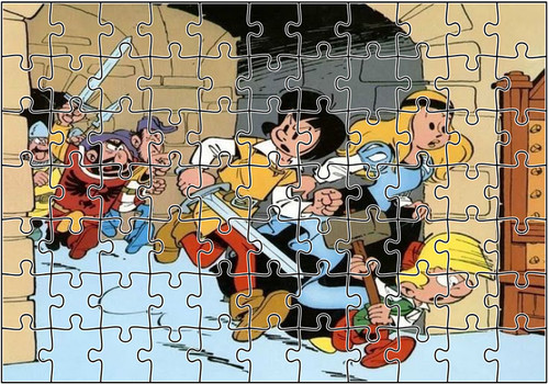 Puzzle johan pirlouit 80 - et,
