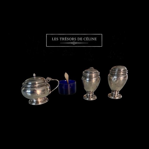 Service condiments argent - service,