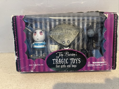 Tim burton tragic toys pin - tim,