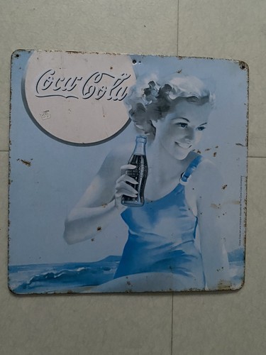 Plaque émaillé coca cola - plaque,