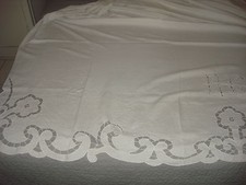 Drap ancien Fil 322 x235 cm