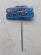 OPEL KAPITAN car hat Lapel pin tie tac hatpin pins 1960 blue