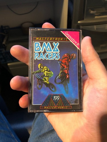 Jeu commodore c16 bmx - :,