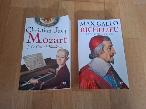 Livres mozart richelieu - x2,