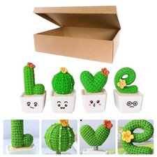 4 Pcs Décoration De Cactus