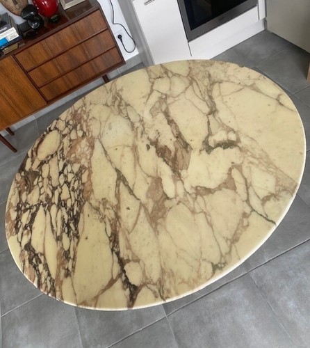 Table ronde knoll marbre - table,
