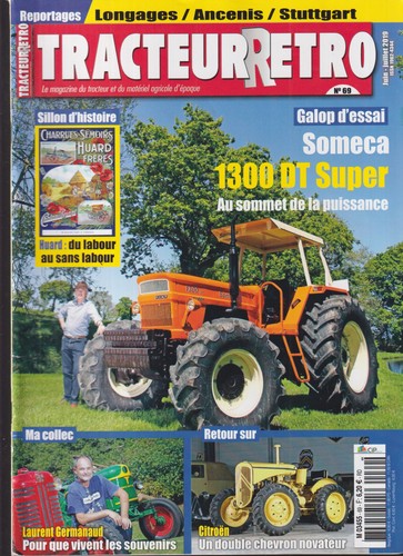 Tracteur retro someca - retro,