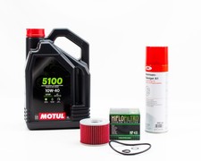 Kit Entretien Vidange Standard pour HONDA CBX 650 E de 1983 à 1984 MOTUL 5100 10