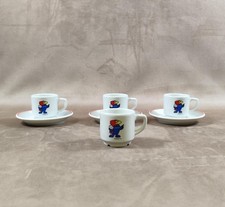 Service 4 tasses 3 soucoupes