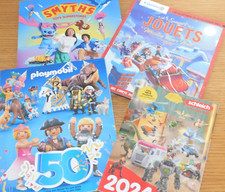 4 CATALOGUE JOUET de NOEL liste LEGO toys superstores SMYTHS playmobil SCHLEICH