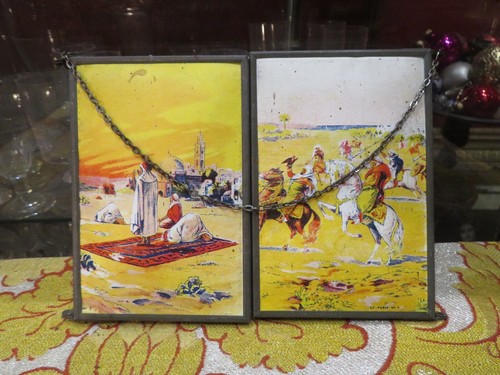 Ancien miroir triptyque - miroir, de