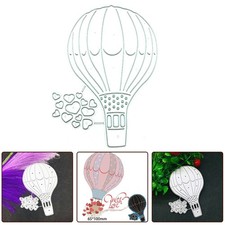 Matrices de coupe de métal à thème montgolfière professionnelles pour artisa