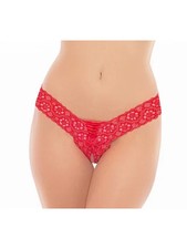 String rouge ouvert avec