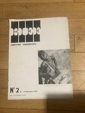 REVUE BIEF JONCTION SURREALISTE N°2 decembre 1958 JOYCE MANSOUR  ROBERT BENAYOUN