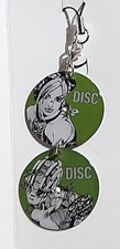 JOJO Stone Ocean DISC Metal Keychain Strap Jolyne Kujo Stone Free Araki Jump JP