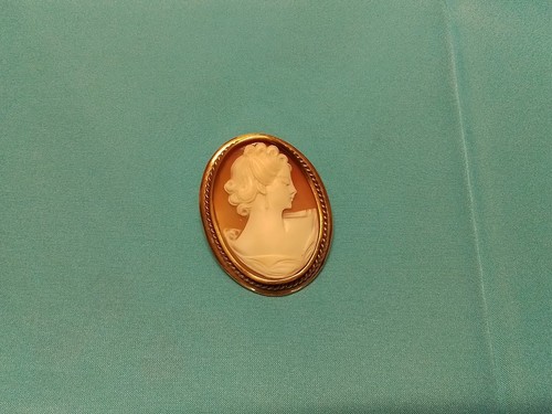 Belle broche camee sur - broche.,
