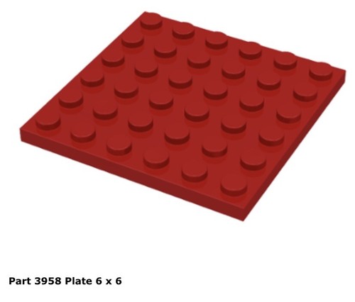 Lego 3958 red - lego,