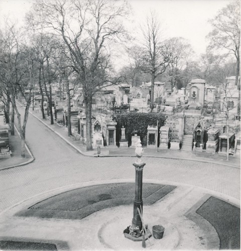 Paris 1954 tombes - paris,